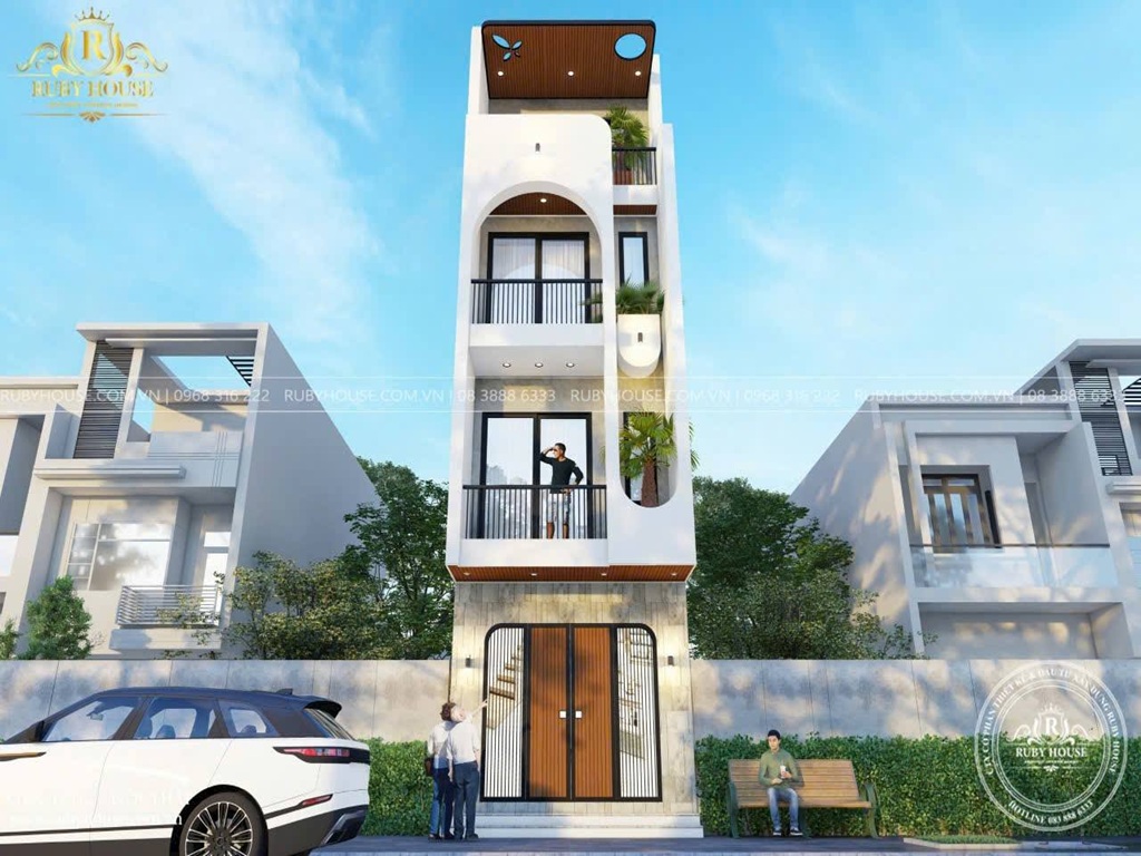 Cất nóc nhà phố 4 tầng 4x15m tại Hải Phòng – RubyHouse tiếp tục đồng hành cùng gia chủ kiến tạo tổ ấm